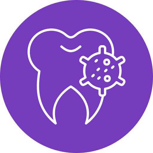 Bacteria Generic Flat icon