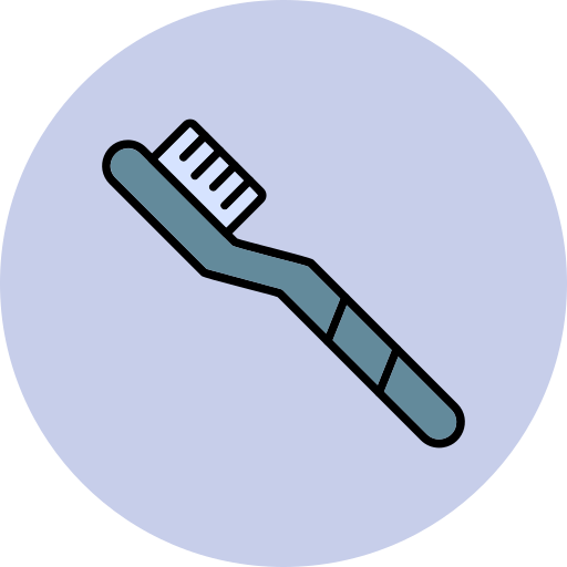 escova de dente Generic Outline Color Ícone