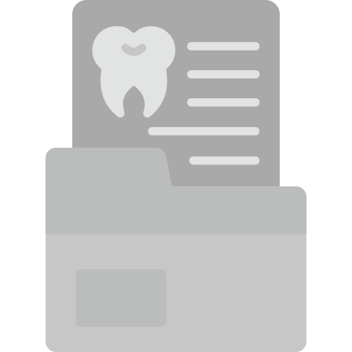 registro dental Generic Grey icono