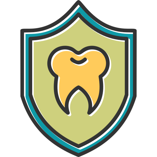 치과 치료 Generic Color Omission icon