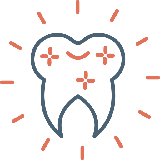 opieka dentystyczna Generic Outline Color ikona