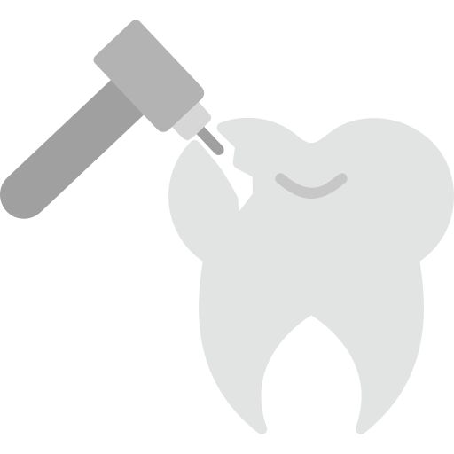 歯のドリル Generic Grey icon