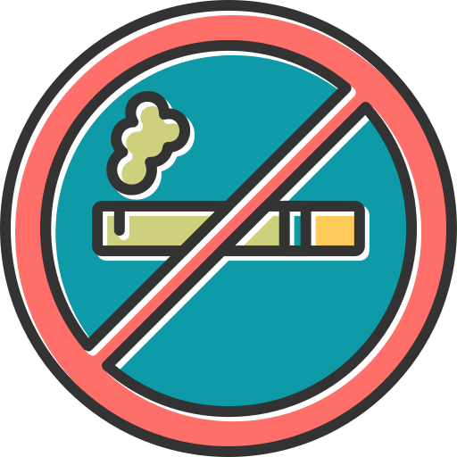 No smoking Generic Color Omission icon