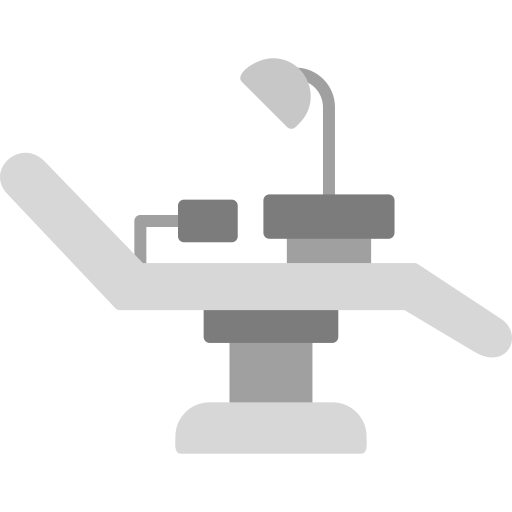 Dentist chair Generic Grey icon