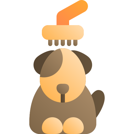 aseo de mascotas Generic Flat Gradient icono