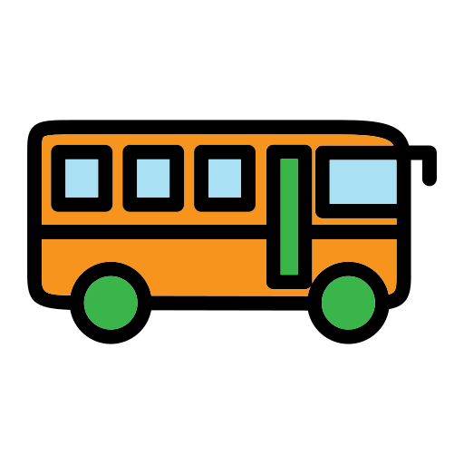 Bus Generic Outline Color icon