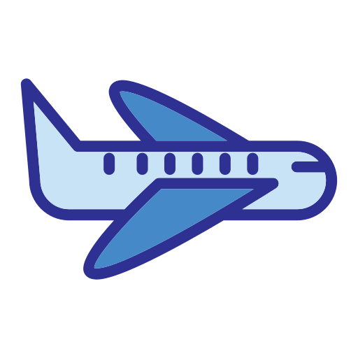 samolot Generic Blue ikona