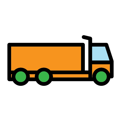 camion da carico Generic Outline Color icona