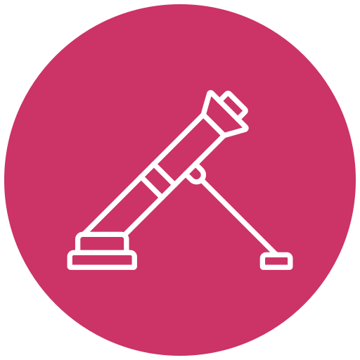 Mortar gun Generic Flat icon