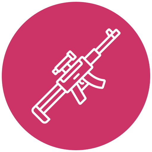Sniper rifle Generic Flat icon