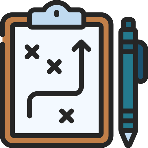 strategie plannen Generic Outline Color icoon