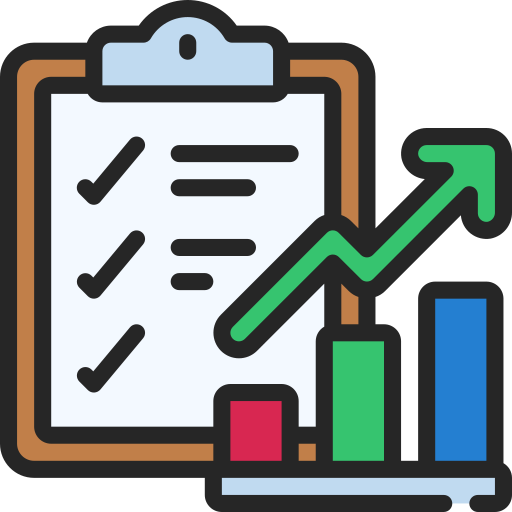 Growth chart Generic Outline Color icon