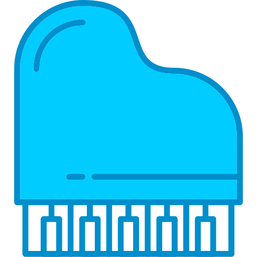 ピアノ Generic Blue icon