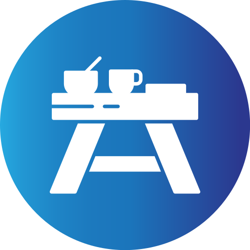 mesa de camping Generic Blue icono
