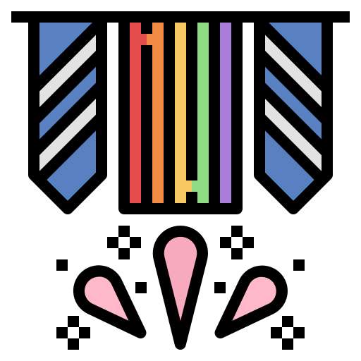 desfile del orgullo Generic Outline Color icono
