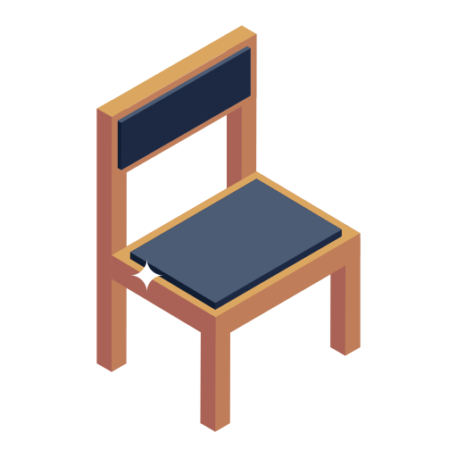 cadeira Generic Isometric Ícone
