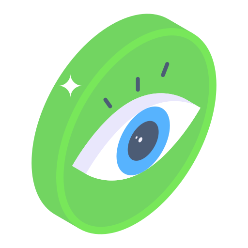 ojo Generic Isometric icono