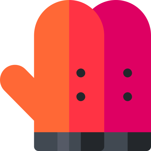 Gloves Basic Rounded Flat icon