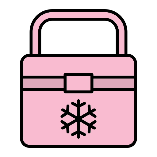 pudełko na lód Generic Outline Color ikona