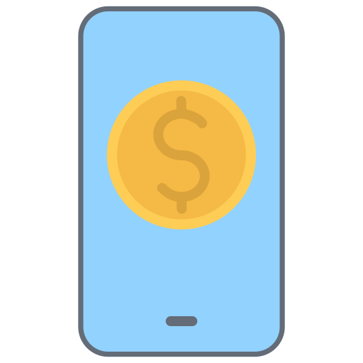 la banca móvil Generic Flat icono