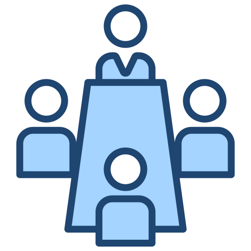 konferenzraum Generic Blue icon