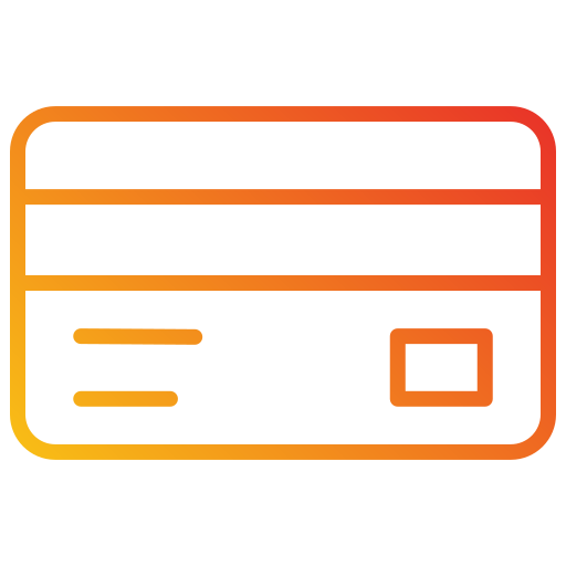 kredietkaart Generic Gradient icoon