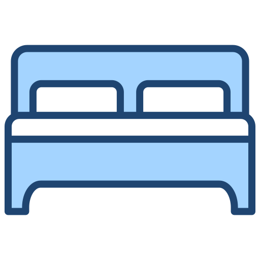 더블 침대 Generic Blue icon