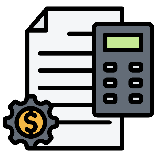 contabilidad Generic Outline Color icono