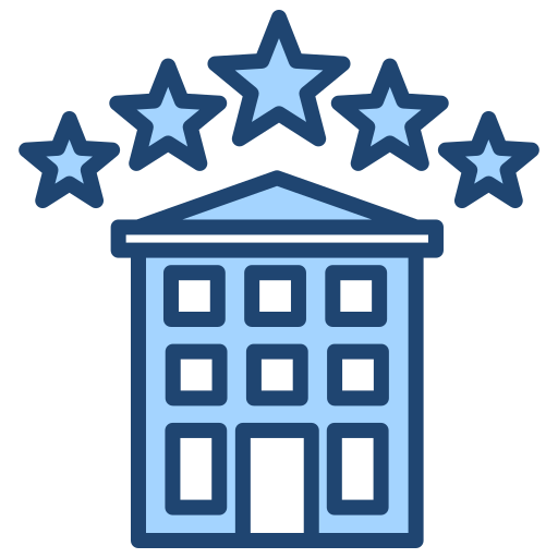 hotel Generic Blue icoon