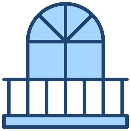 balcone Generic Blue icona