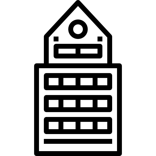 gebäude kank Lineal icon