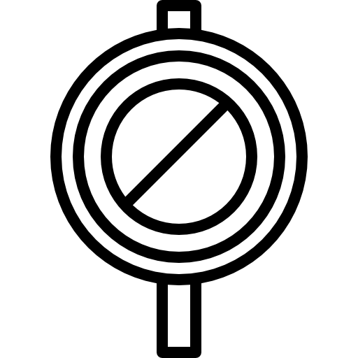 교통 표지판 kank Lineal icon