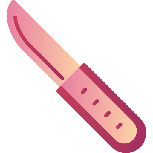 Нож Generic Flat Gradient иконка