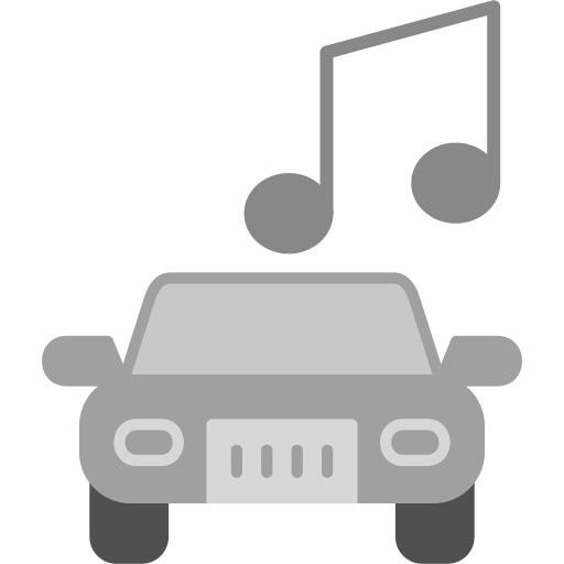 musica de carro Generic Grey icono