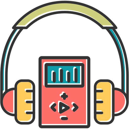 Headphone Generic Color Omission icon