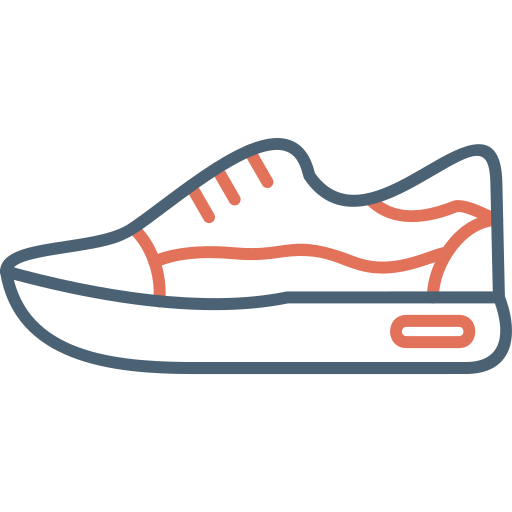 scarpa da ginnastica Generic Outline Color icona