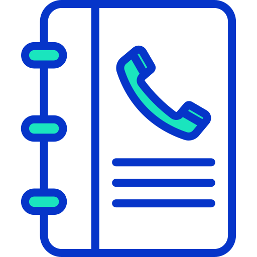 Phone book Generic Fill & Lineal icon