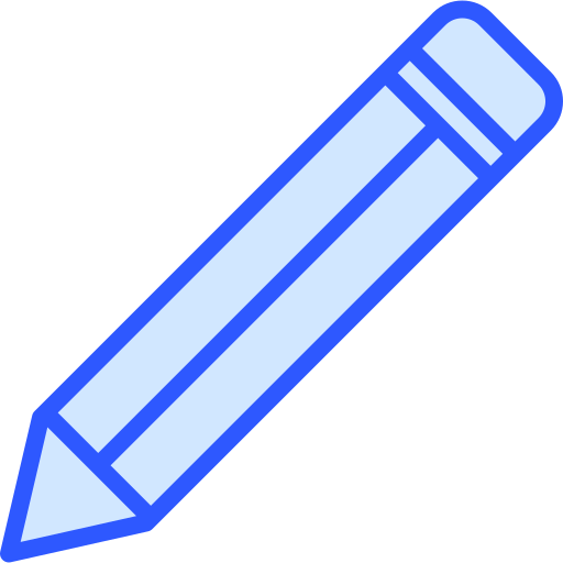 lápiz Generic Blue icono