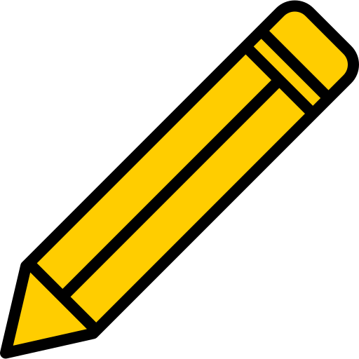 Pencil Generic Outline Color icon