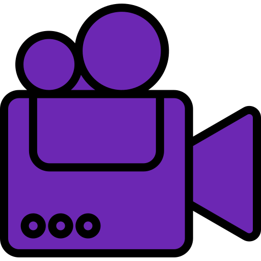 Video shooting Generic Outline Color icon