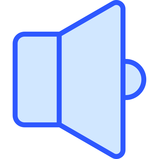volume Generic Blue icoon