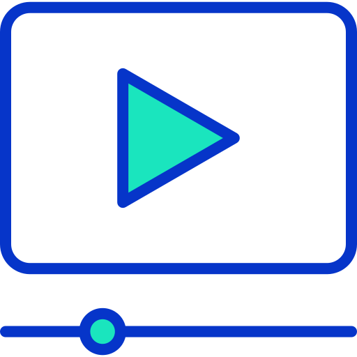 Video player Generic Fill & Lineal icon