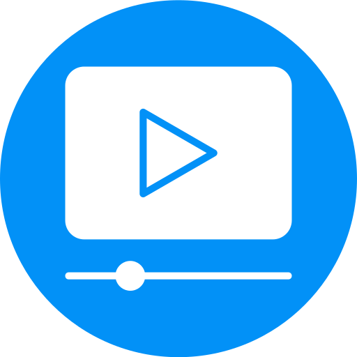 reproductor de video Generic Flat icono