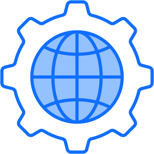 solución global Generic Blue icono