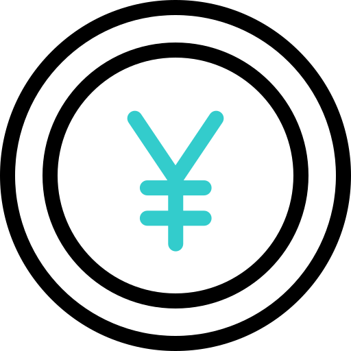yen Basic Accent Outline icon
