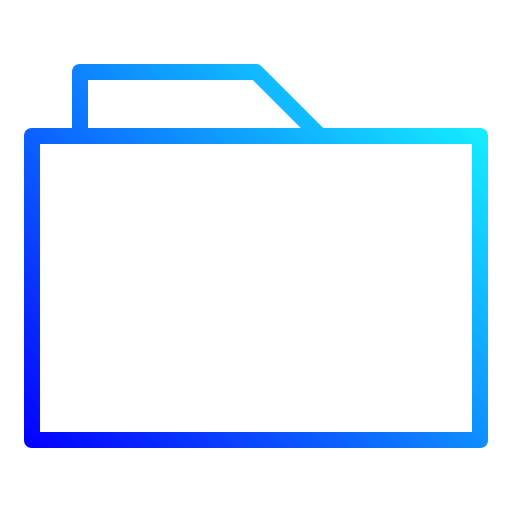 フォルダ Generic Gradient icon