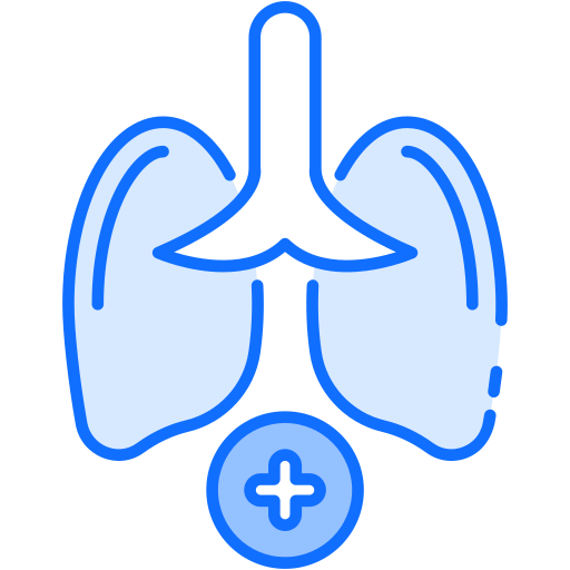 Lung Generic Blue icon