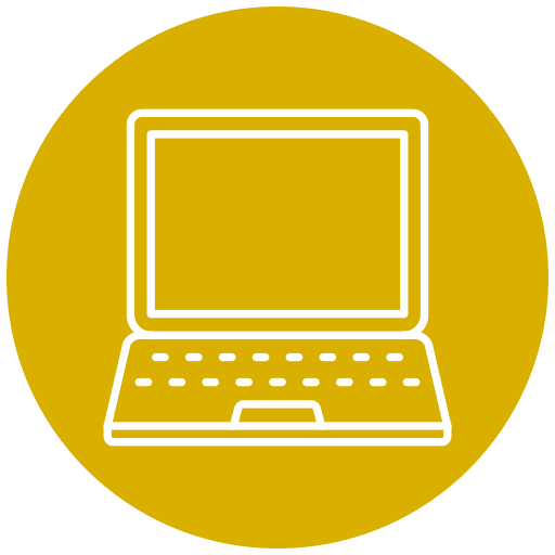 computadora portátil Generic Flat icono