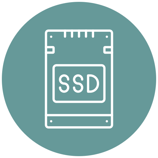 ssd-kaart Generic Flat icoon