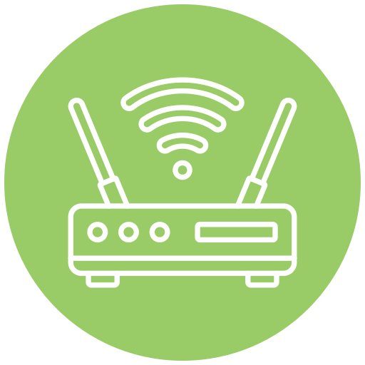 routeur wi-fi Generic Flat Icône